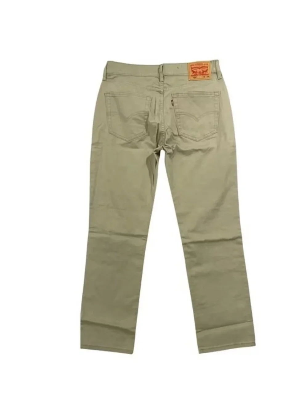 Levi’s 514 Straight Fit Men’s Jeans Khaki Tan 36x30 Stretch NWT